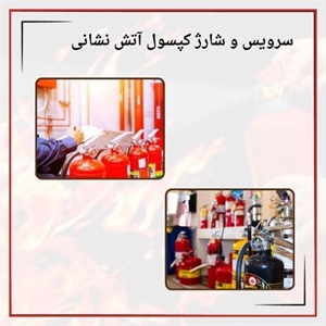 مهمترین نکات درباره سرویس و شارژ کپسول آتش نشانی فوری